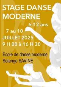 Cours et stages de danse morderne