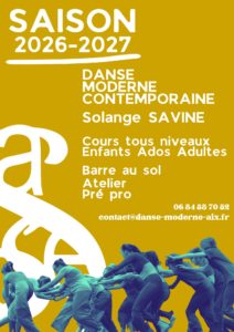 Cours et stages de danse morderne