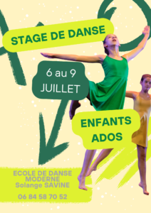 Cours et stages de danse morderne